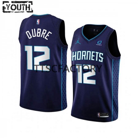 Maillot Basket Enfant Charlotte Hornets Kelly Oubre 12 Nike 2022-23 Statement Edition Violet Swingman